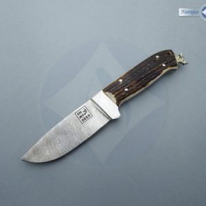 Cuchillo Damasco jabalí
