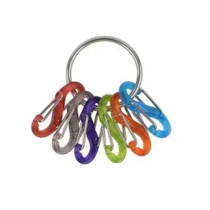 Llavero Mosqueton Acero P/6 Plastico