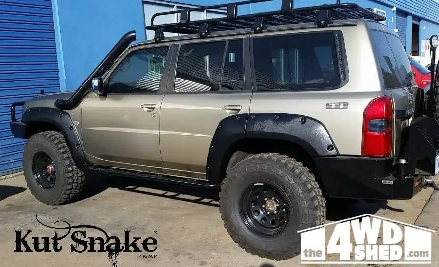 Aletines Kut Snake Nissan Patrol Y61 70mm - Imagen 3