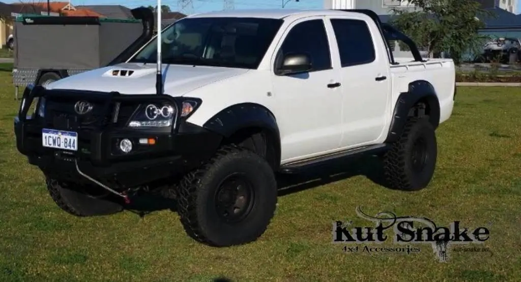 Aletines Kut Snake Toyota Hilux Vigo 2011-2015 Monster 95mm