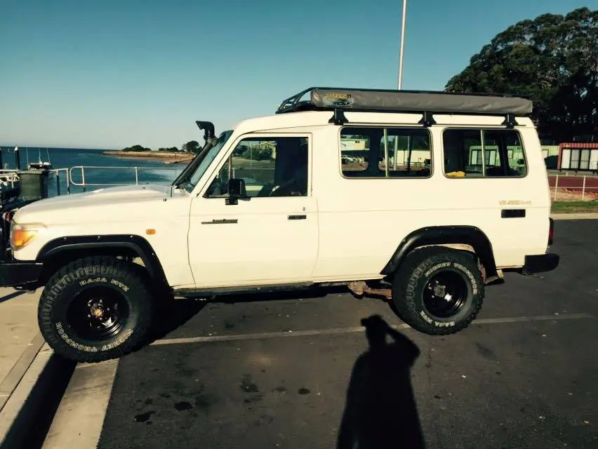 Aletines Kut Snake Toyota Land Cruiser 78 2007-2024 50mm - Imagen 4