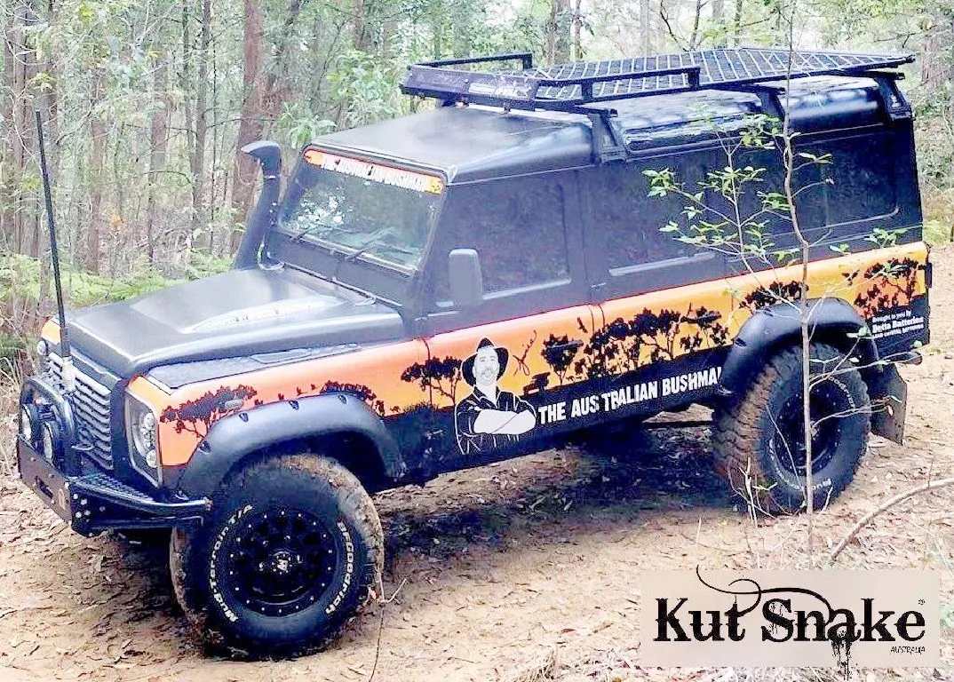 Aletines Kut Snake Land Rover 95mm - Imagen 3