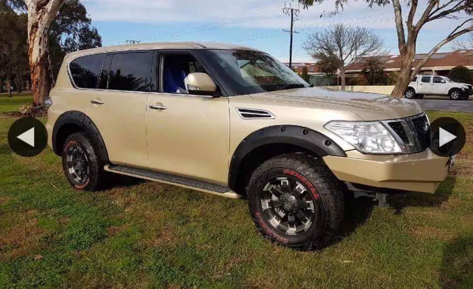 Aletines Kut Snake Nissan Patrol Y62 60mm