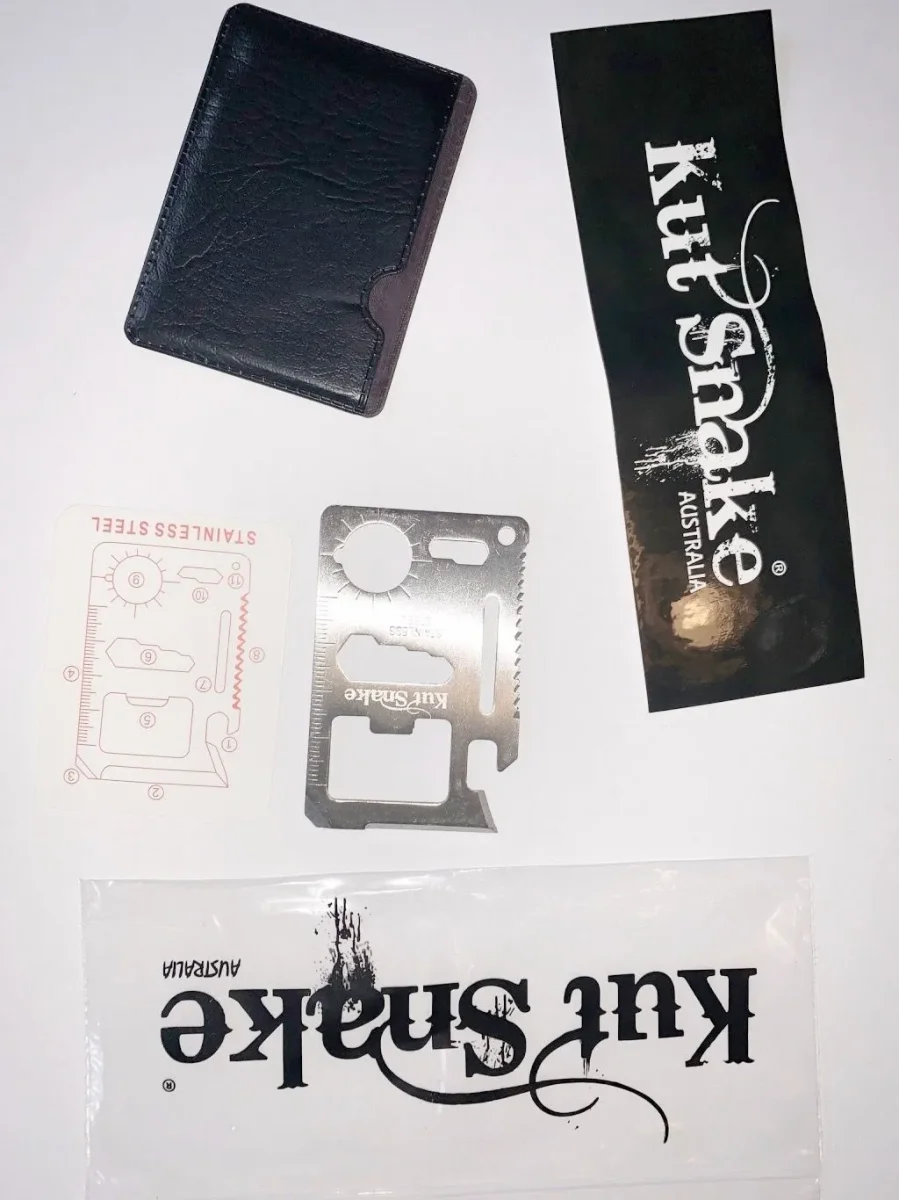 Multiherramientas Kut-Snake (credit card format) - Imagen 2