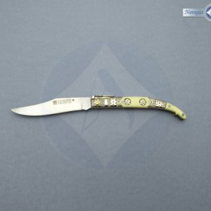 Navaja clásica decorada