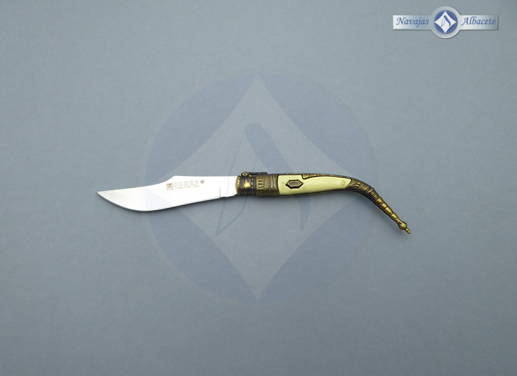 Navaja clásica decorada