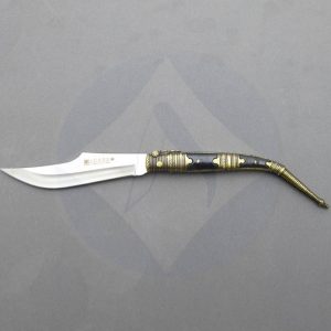 Navaja clásica decorada