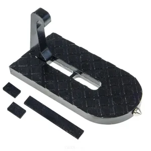 Escalón de puerta en aluminio con bolsa