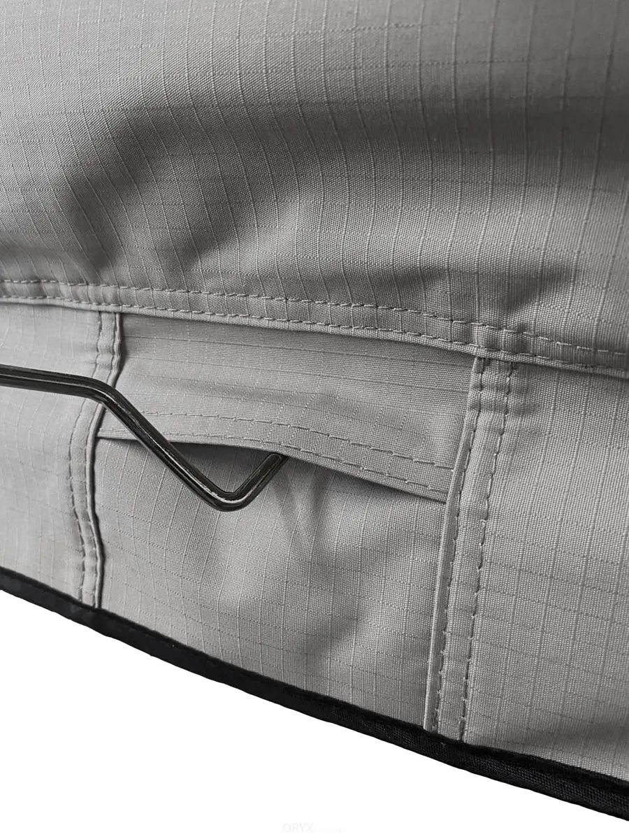 Tienda de techo Oryx Family gris 320x180x130cm - Imagen 8