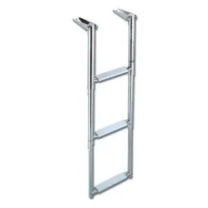 Escalera Inox Telescópica Barco de 3 peldaños