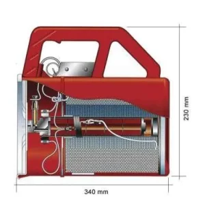 Mecanismo Lanzacabos de Rescate HANSSON