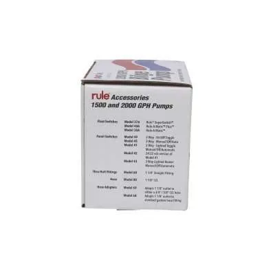 Bomba de achique sumergible Rule 2000 – 12V - Imagen 6