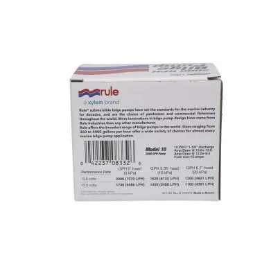 Bomba de achique sumergible Rule 2000 – 12V - Imagen 7