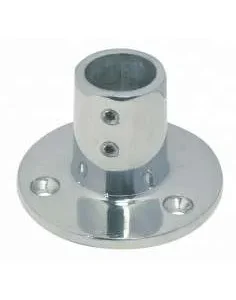 Base Candelero Redonda Inox