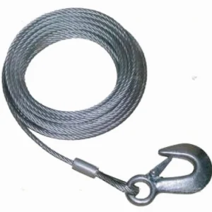 Cable para Cabrestante con Gancho