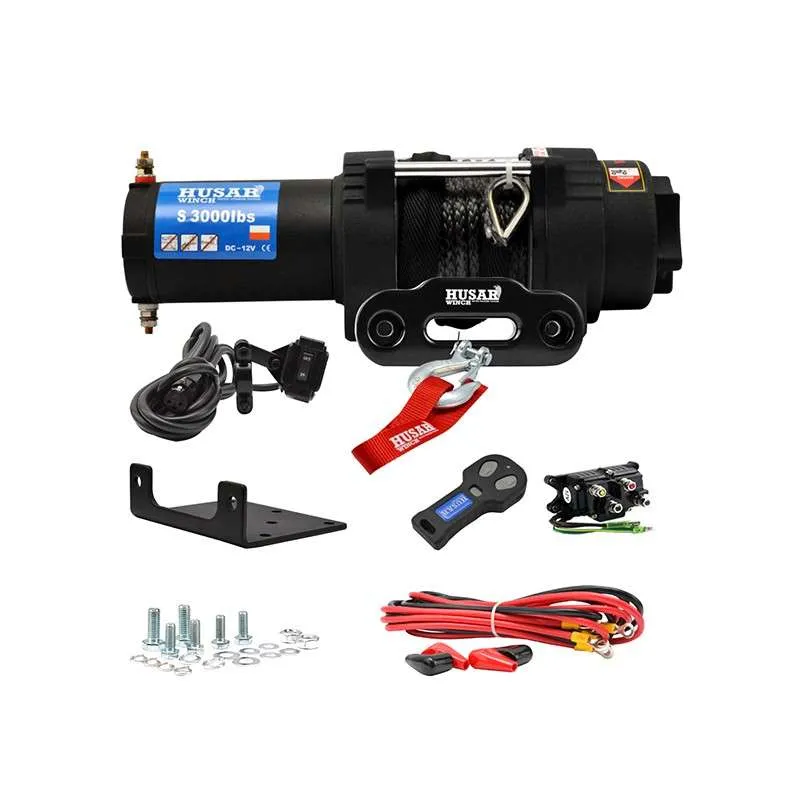 Cabrestante Eléctrico 1360 Kg BST 3000 Lbs con Cabo - Imagen 6