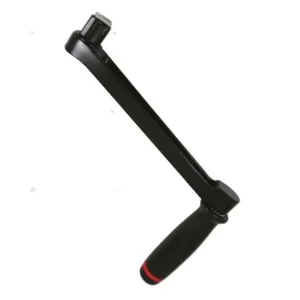 Maneta de Winch Negra de Aluminio