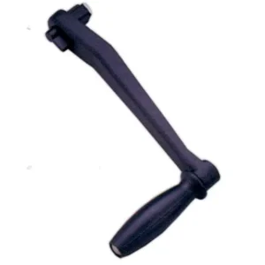 Manivela Winch Aluminio Negra