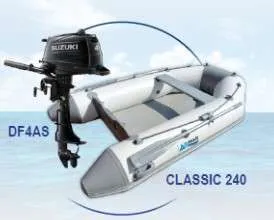 Neumáticas Arimar Classic 240 y Motor 4 HP