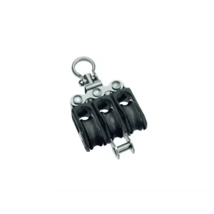 Polea Triple Giratoria Barton