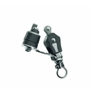 Polea Triple Giratoria con Leva