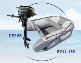 Neumáticas Arimar Roll 185 y Motor 2.5 HP